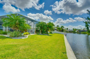 Private Pool and Patio Waterfront Cape Coral Home